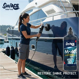 Surf-ACE Marine M-40 Ultra-Fine Marine Compound, 1Kg, M-40001, polishing boat image, 1
