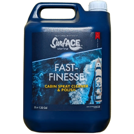 Surf-ACE Marine Fast Finesse - Cabin Spray Cleaner-Polish, 5L, M-11005