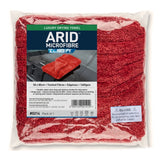 Surf-ACE Arid Red Microfiber Luxury Drying Towel, Non-Scratch, 0214, in packaging