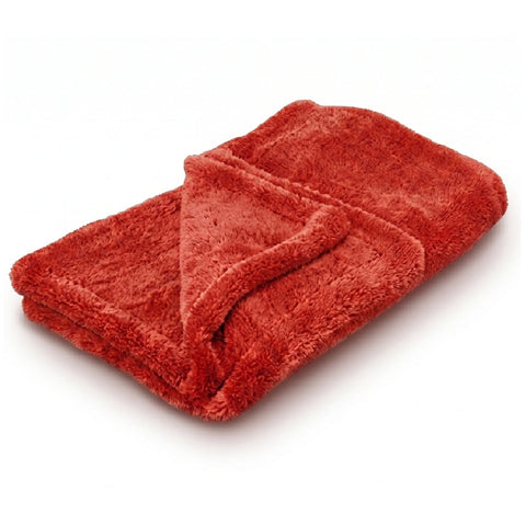 Surf-ACE Arid Red Microfiber Luxury Drying Towel, Non-Scratch, 0214, white background