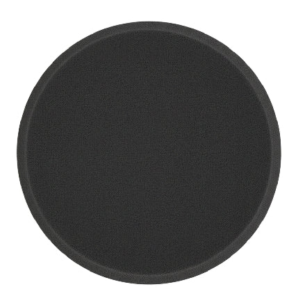 Surf-ACE 6" P40 Finishing Black Foam Grip Buff Pad, 2-Pack, 91211