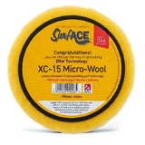 Surf-ACE 7" XC-15 Gold Micro-Wool Grip Buff Pad, 90026
