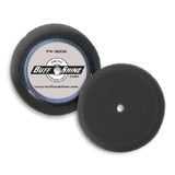 Buff and Shine 3" Mini Foam Black Finishing Grip Pad, 2-Pack, 320G