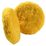 Buff and Shine 8" Wool, Yellow Blend 4-Ply Twist, Medium Cutting - Polishing Double Sided Pad, 803Y