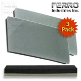 Ferro Dual Density Hand Sanding Block, 3-Pack, 2455, 2