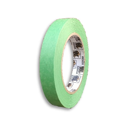 Indasa MTE Premium Green Masking Tape, 18mm (0.75"), 596845