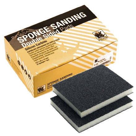 Indasa Double Sided Sponge Hand Sanding Pads, 3100B Series