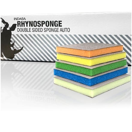 Indasa Rhyno Sponge Double Sided Hand Sanding Pads Collection