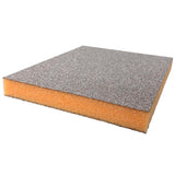 Indasa Rhyno Sponge Orange Medium Grit Double Sided Hand Sanding Pads (595