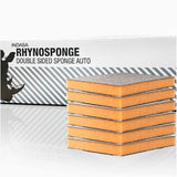 Indasa Rhyno Sponge Orange Medium Grit Double Sided Hand Sanding Pads, Case of 100 (595