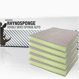 Indasa Rhyno Sponge Beige Micro Fine Grit Double Sided Hand Sanding Pads, Case of 100 (595169)