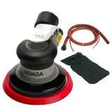 Indasa 5" Self-Generating Vacuum DA Sander, 3/16" Orbit, 5-32DAVSAND, 3