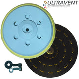 Indasa 6" Ultravent Multi-Hole Grip Backup Pad, 561836, 1