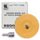 Indasa Eraser Wheel Kit, 8100, 1