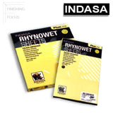Indasa PlusLine RhynoWet Wet and Dry Sanding Sheets, 1 & 2 Series