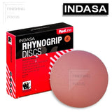 Indasa 5" Rhynogrip RedLine Solid Sanding Discs, 510 Series, 2