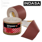 Indasa 4.5" Rhynogrip RedLine Grip Sanding Rolls, 8350RED Series