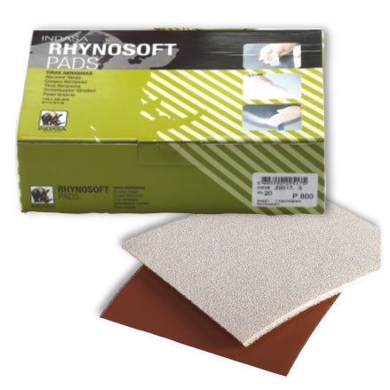 Indasa Rhynosoft Foam Hand Sanding Pads, 3600P Series
