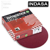 Indasa 8" Rhynostick HeavyLine PSA Solid Sanding Discs, 2