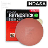 Indasa 6" Rhynostick RedLine PSA Solid Sanding Discs, 600 Series