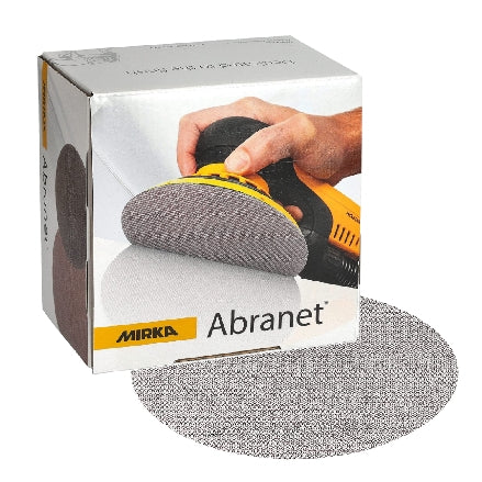 Mirka 5" Abranet Grip Sanding Discs, 9A-232 Series