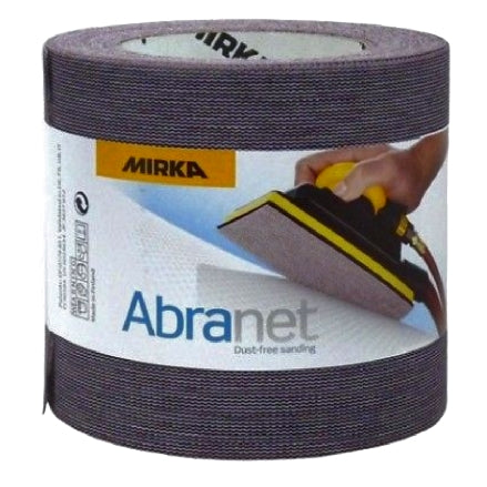 Mirka 4.5" Abranet Grip Vacuum Sanding Rolls, 9A-110 Series