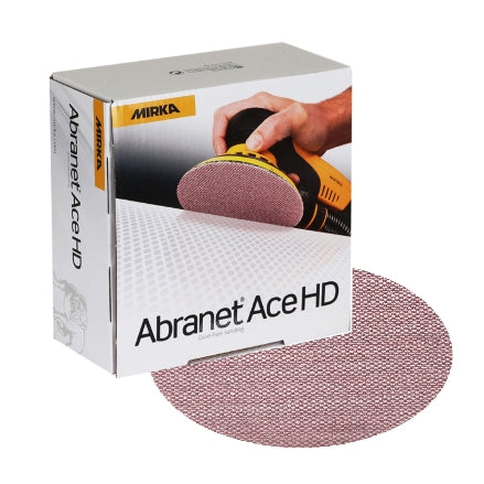 Mirka 5" Abranet Ace HD Sanding Disc Collection, AH-232 Series