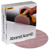 Mirka 8" Abranet Ace HD Sanding Disc Collection, AH-252 Series