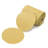 Mirka Gold 6" Solid PSA Sanding Discs, Link Rolls, 23-342 Series, 3