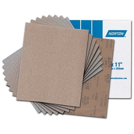 Norton A275OP Champagne 9" x 11" Sanding Sheets, 1