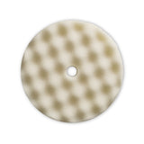 Presta 8" Foam, Waffle, White Compounding Grip Pad, 890171