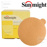 Sunmight Gold 6" PSA Solid Sanding Discs, 2