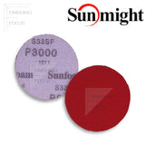 Sunmight 3" No Hole Grip Foam Sanding Discs