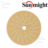 Sunmight 5" Gold Multi-Hole Vacuum Grip Sanding Discs