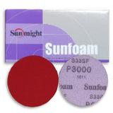 Sunmight 3" Sunfoam Grip Foam Sanding Discs