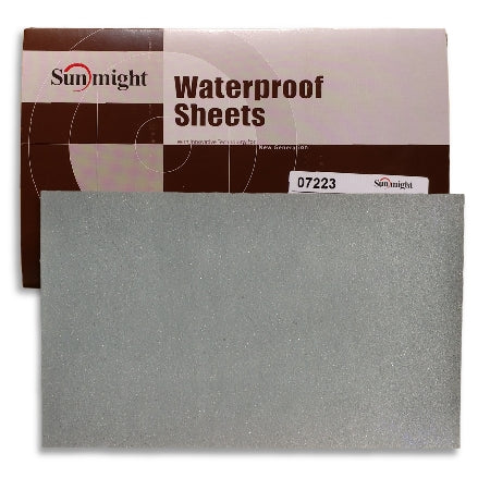Sunmight Waterproof Wet and Dry Sanding Sheets, 2500 Grit (07224)